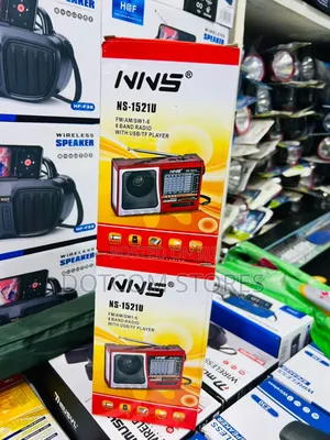 NNS NS-1521U 8-Band Portable Radio & Music Player