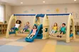 Premium Plastic Kids Playground Set with 4 Swings - 2