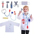 Kids Doctor Surgeon Nurse Dress Up Costume - 1