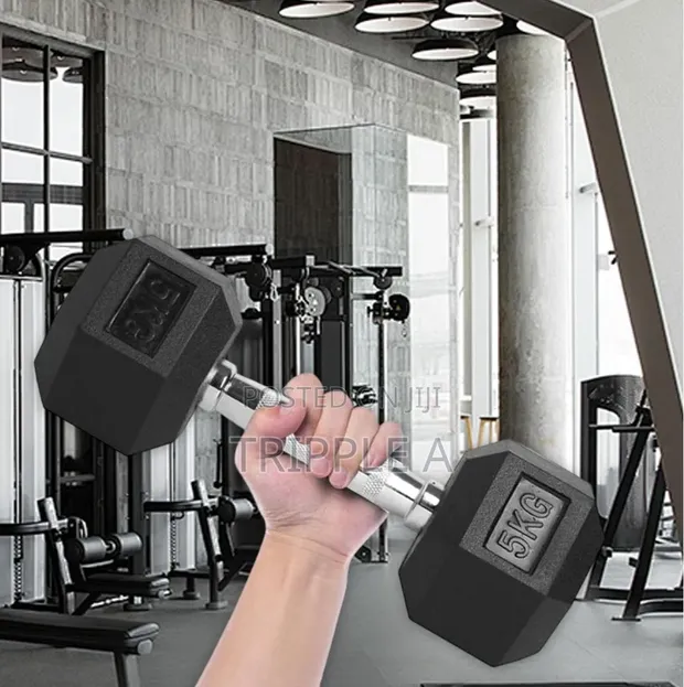 5kg Hex Dumbbell - Brand New - 1