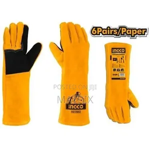 Ingco Welding Leather Gloves - XL