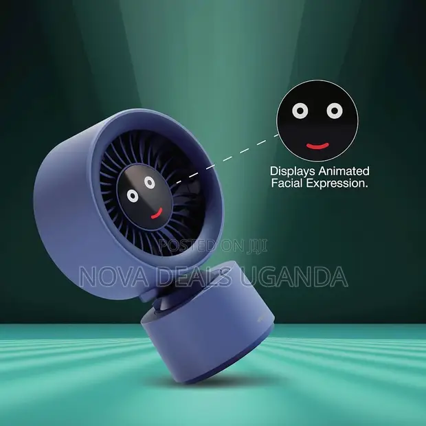 Green Lion Velar Rechargeable USB-C Desktop Fan - 1