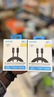 Anker Zolo 240W USB-C to USB-C Cable 6ft, Braided - 1