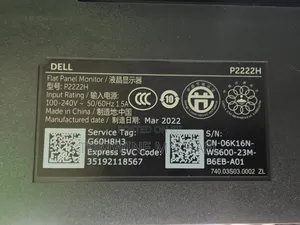 Dell 22-inch IPS Bezeless Monitors (Refurbished)
