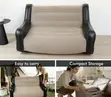 Inflatable 2 Seater Sofa with Pump - 1