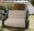 Inflatable 2 Seater Sofa with Pump - 2