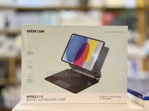 Green Lion Magic Keyboard Case for iPad 10th/11th Gen A16, Backlit