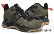 Original Army Green Salomon X Ultra 4 Mid GTX Hiking Boots - 2