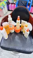 Cantu Moisturizing Cream Shampoo, Conditioner, Leave-in Curling Cream - 3