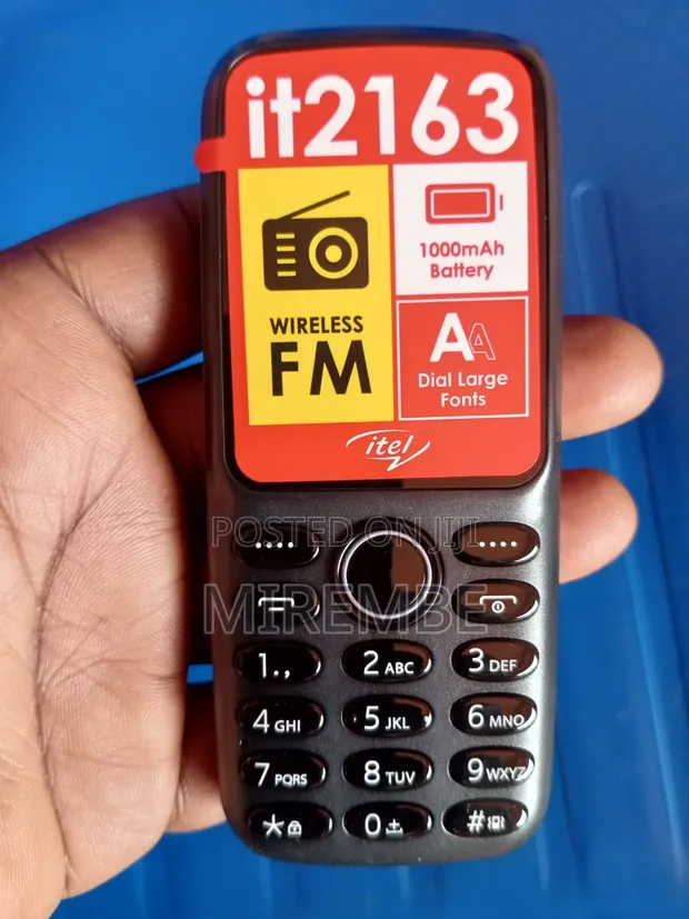 New Itel it2163 Black - 1