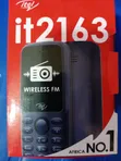 New Itel it2163 Black - 3