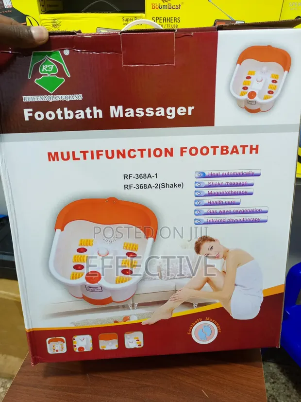 Multifunction Footbath Massager with Heating & Massage - 1