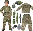 Kids Army Soldier Costume - 13 Piece Set - 1