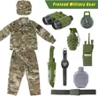 Kids Army Soldier Costume - 13 Piece Set - 2