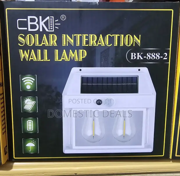 Outdoor Solar Wall Lights with Motion Sensor - 1