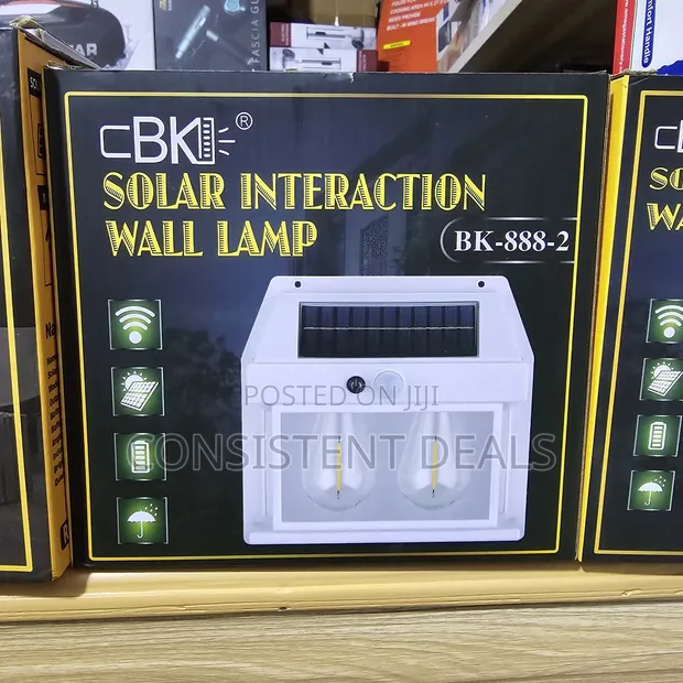 Solar Interaction Wall Lamp with Motion Sensor - 1