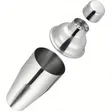 20 Oz Cocktail Shaker with Built-in Strainer and Jigger - 1
