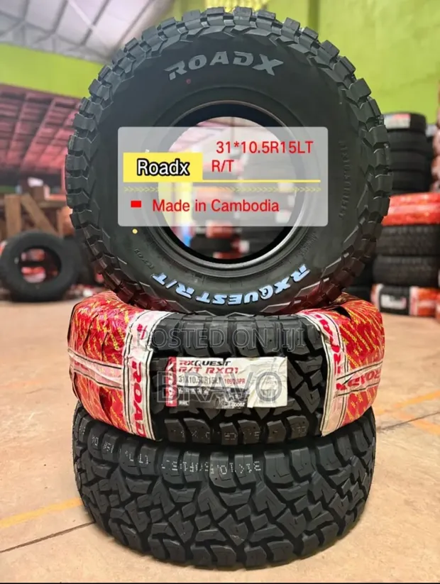 31x10.50R15 R/T Tyres - Brand New - 1