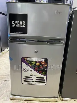 Roch 110 Double Door Fridge with 5-Year Warranty