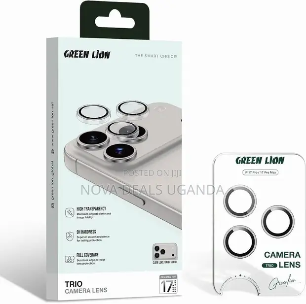 Green Lion Camera Lens Protector for iPhone 17 Pro/Pro Max - 1