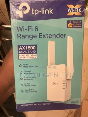 TP-Link AX1800 WiFi 6 Extender RE605X