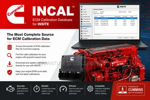 Cummins INCAL ECM Calibration Database for INSITE