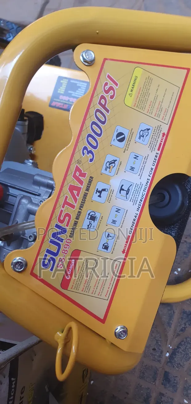 Gasoline High Pressure Washer 3000PSI - 1
