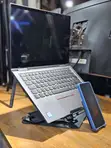 Laptop Stand with Phone Holder - 3
