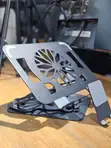 Laptop Stand with Phone Holder - 5