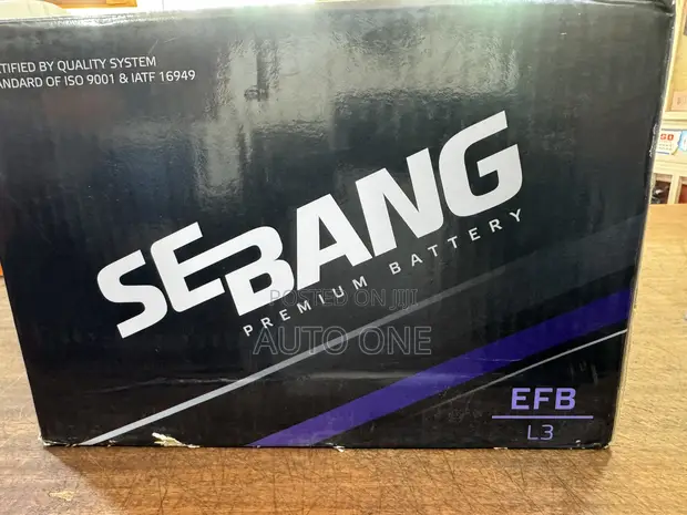 Din80 EFB Sebang Battery for Start-Stop Technology - 1