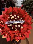 Natural Flower Bouquet - Fresh Roses - 1