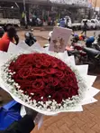 Natural Flower Bouquet - Fresh Roses - 2