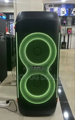 Ailipu Wireless Karaoke Speaker with Dual 4-Inch Speakers & Microphone