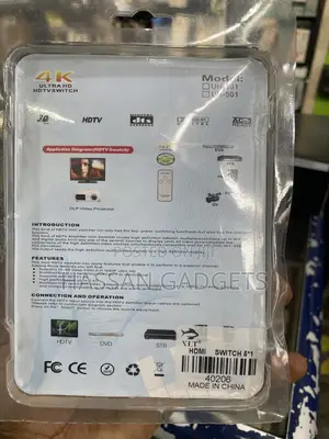 5-Port HDMI Switch with 4K Ultra HD Support