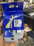 Label Printer Tape 12mm Cassette (5-Pack) - 1