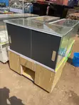 Brand New 3x3ft Pure Mahogany Showcase Display Table - 2
