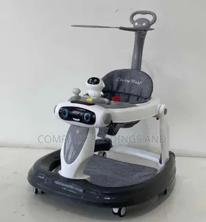 Cherry Musical Baby Walker - Black