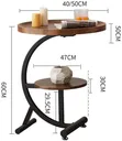 C-Shaped End Table - 1