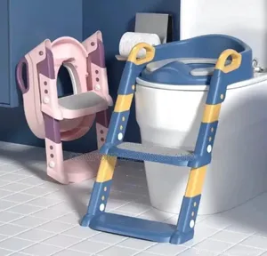 Baby Toilet Ladder Seat - Blue