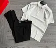 Men's T-Shirt and Beltless Pants - 2