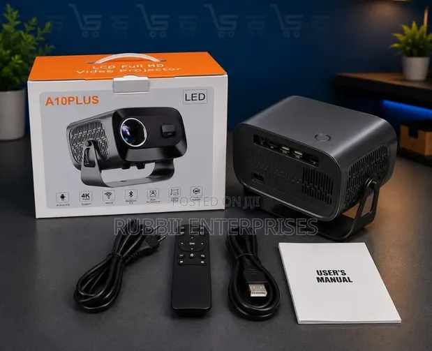 A10 Plus LED Android Portable Projector - 1