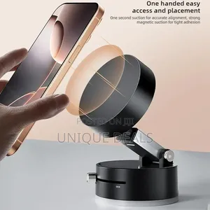 Vacuum Suction Magnetic Phone Holder