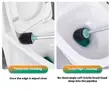 Wall-Mounted Silicone Toilet Brush Set - 2