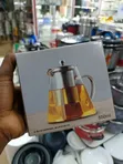 550ml Heat-Resistant Glass Teapot - 2