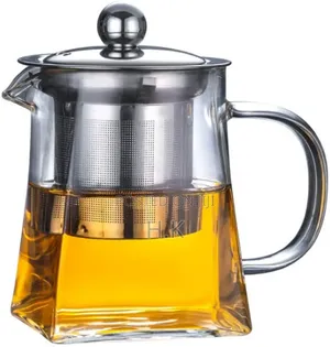 Glass Square Pot (550ml)