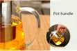 Glass Square Pot (550ml) - 4