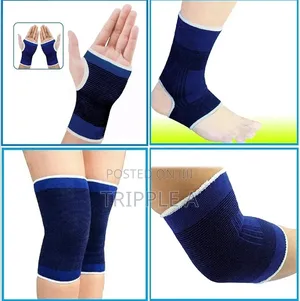 Combo Set: Ankle, Palm, Knee, Elbow Support