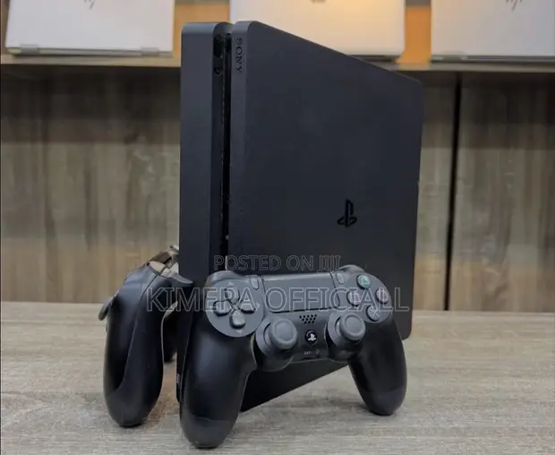 PS4 Slim Console with 12 Games & 2 Controllers - 1