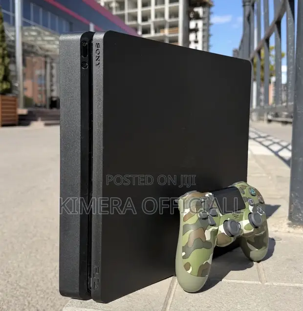 PS4 Slim Console with 12 Games & 2 Controllers - 1