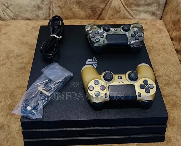 PS4 Pro with 12 Games & 2 Controllers - 1